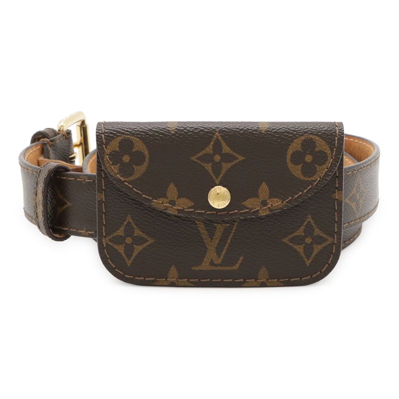 Louis Vuitton Monogram Santure Pochette Solo Belt With Pouch Waist Bag Hip Bag