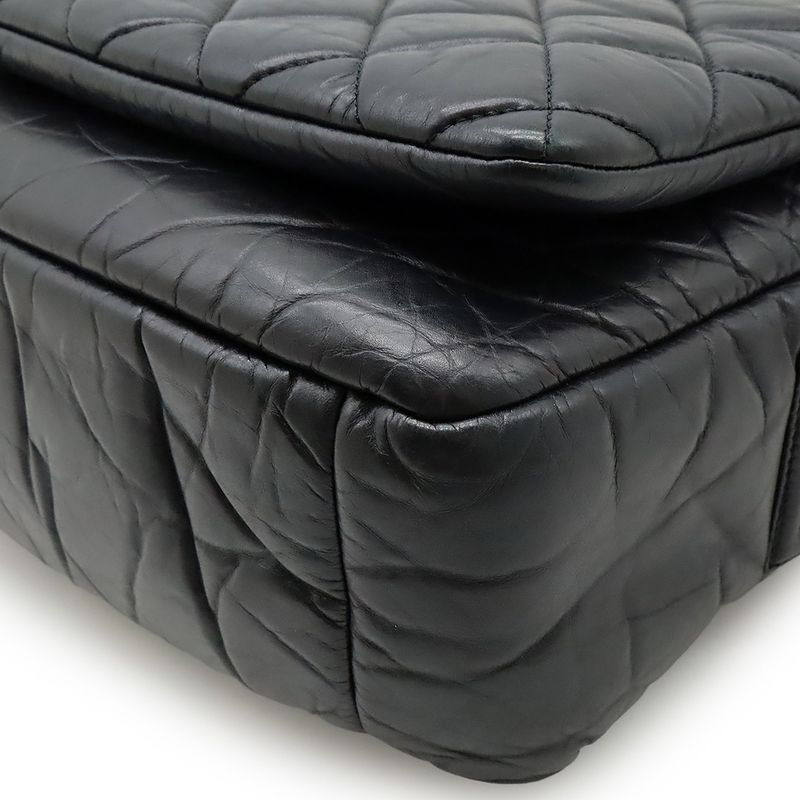 Chanel Coco Cocoon Matelasse Small Messenger Shoulder Bag Crossbody Leather