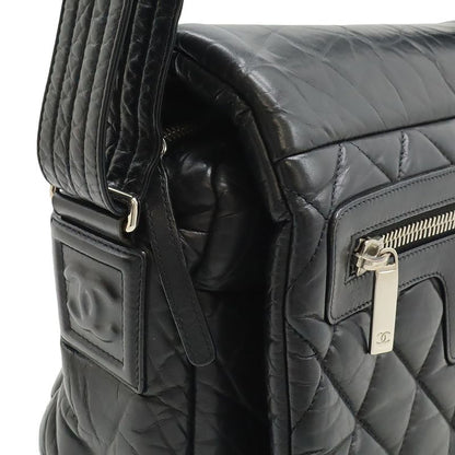 Chanel Coco Cocoon Matelasse Small Messenger Shoulder Bag Crossbody Leather
