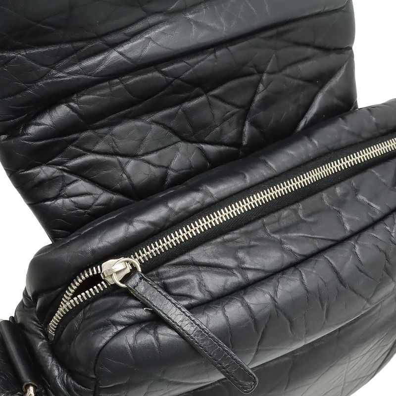 Chanel Coco Cocoon Matelasse Small Messenger Shoulder Bag Crossbody Leather