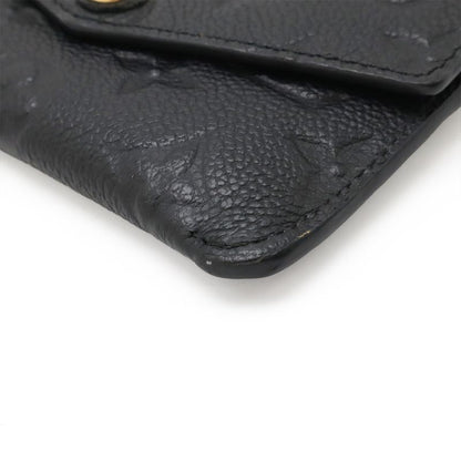Louis Vuitton Monogram Empreinte Pochette Cles Coin Case Coin Purse Noir Black