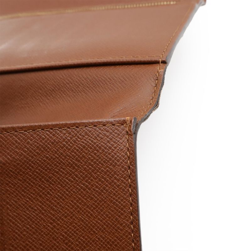 Louis Vuitton Monogram Pochette Passepol Trifold Long Wallet Trifold Long