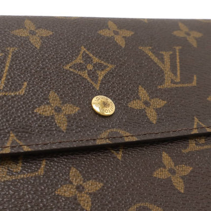 Louis Vuitton Monogram Pochette Passepol Trifold Long Wallet Trifold Long
