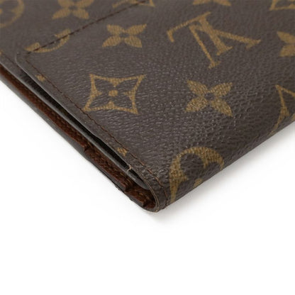 Louis Vuitton Monogram Pochette Passepol Trifold Long Wallet Trifold Long