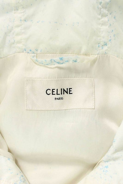 Celine 2w828397u Windproof Nylon Anorak Blouson Men's 46
