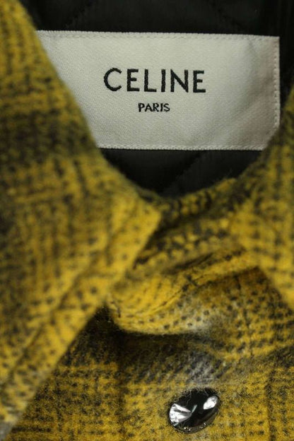 Celine 2w410322s Check Quilted Blouson Men's 44