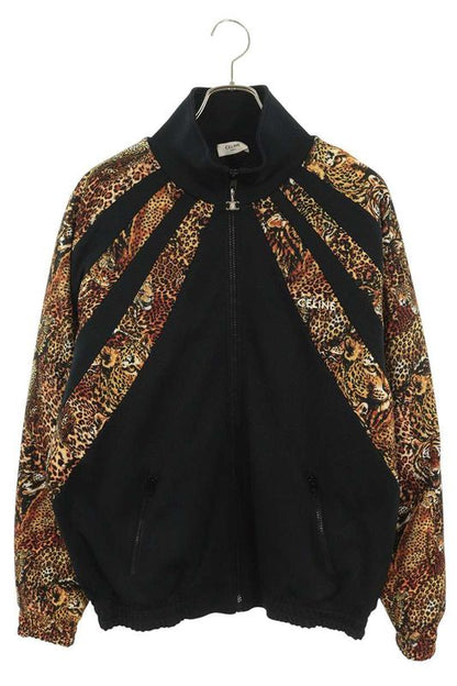 Celine 2y949435s Zip-up Leopard Blouson Men's S