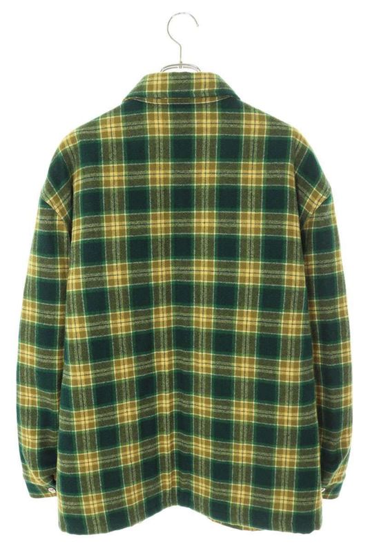 Celine By Edith Liman 22AW 2w705499r Wool Check Overshirt Blouson Men's 48