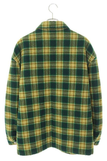 Celine By Edith Liman 22AW 2w705499r Wool Check Overshirt Blouson Men's 48