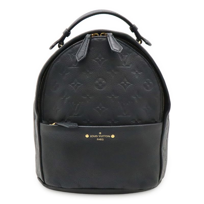 Louis Vuitton Monogram Empreinte Sorbonne Backpack Sac Mini Backpack Noir Black