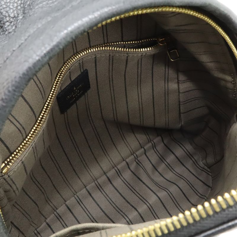Louis Vuitton Monogram Empreinte Sorbonne Backpack Sac Mini Backpack Noir Black