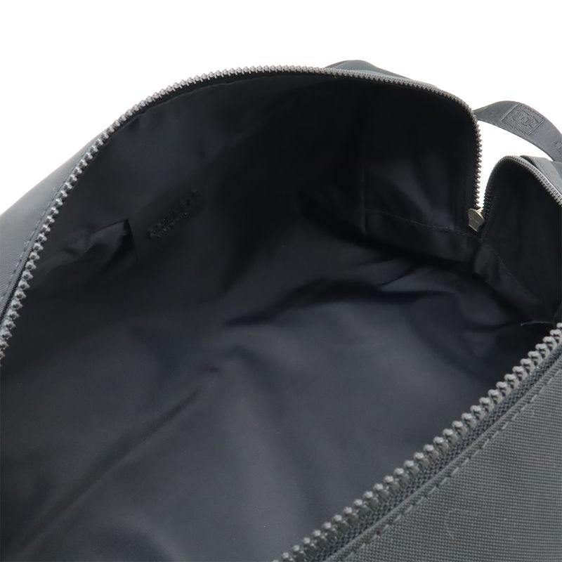 Chanel Sport Line Coco Mark Shoe Case Shoe Bag Travel Pouch Nylon Canvas Gray