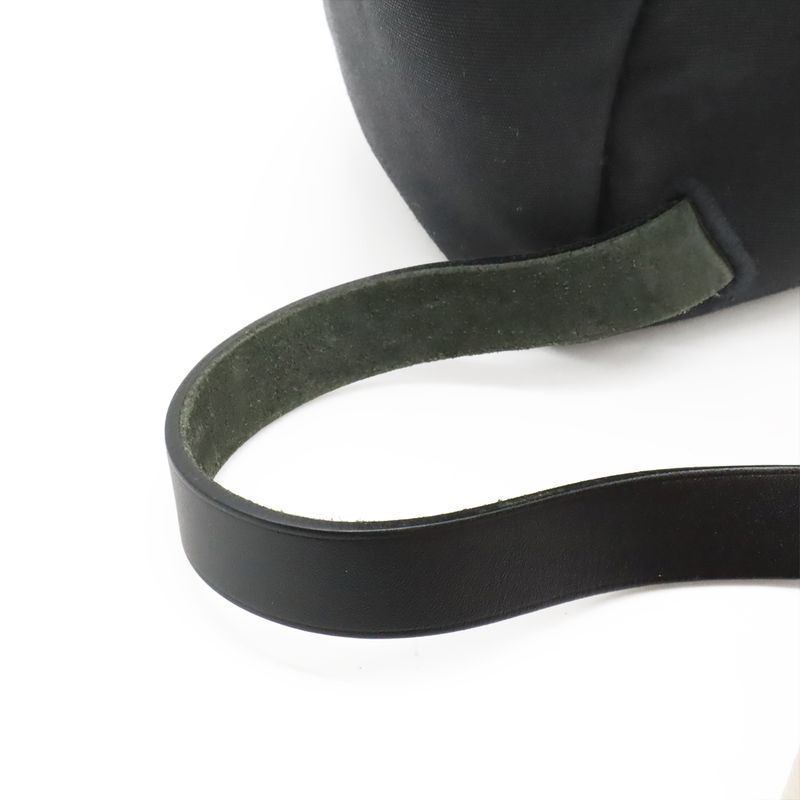 Hermes Herbag A Dos PM Backpack Sac Backpack 2WAY Handbag Toile Officier Leather