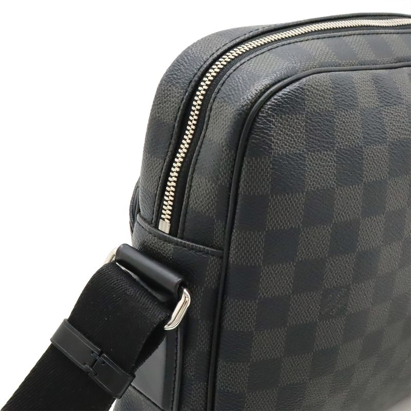Louis Vuitton Damier Graphite Dayton PM Shoulder Bag Messenger Bag Crossbody