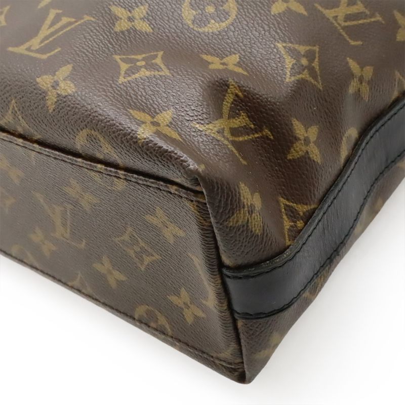 Louis Vuitton Monogram Macassar Kitten Tote Bag 2WAY Shoulder Bag Crossbody