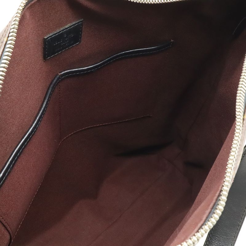 Louis Vuitton Monogram Macassar Kitten Tote Bag 2WAY Shoulder Bag Crossbody