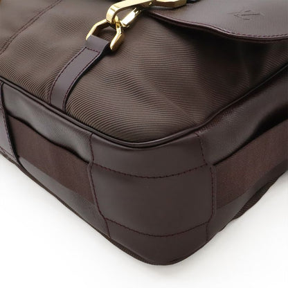 Louis Vuitton Taiga Delseu Shoulder Bag Messenger Bag Crossbody Acajou Bordeaux