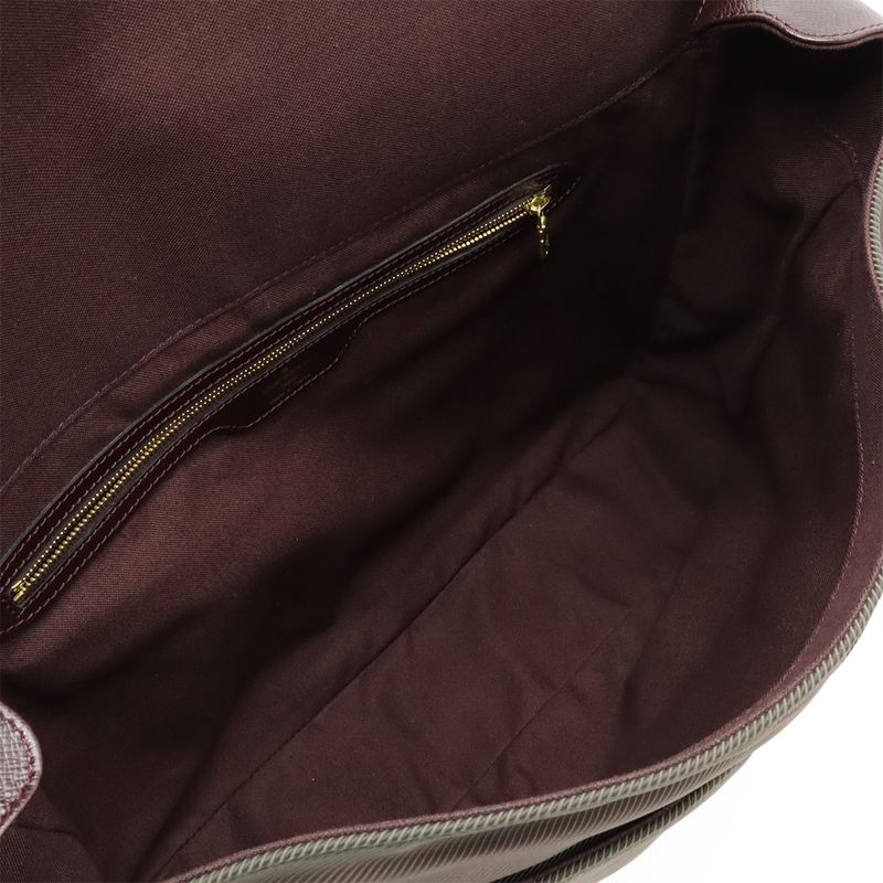 Louis Vuitton Taiga Delseu Shoulder Bag Messenger Bag Crossbody Acajou Bordeaux