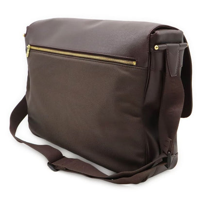 Louis Vuitton Taiga Delseu Shoulder Bag Messenger Bag Crossbody Acajou Bordeaux