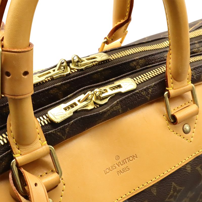 Louis Vuitton Monogram Alizée De Poche Boston Bag Travel Bag Travel Cabasn 2WAY