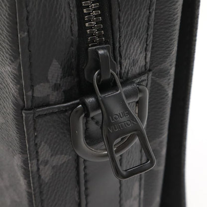 Louis Vuitton Monogram Eclipse Steamer Messenger Shoulder Bag Crossbody 2WAY