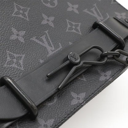 Louis Vuitton Monogram Eclipse Steamer Messenger Shoulder Bag Crossbody 2WAY