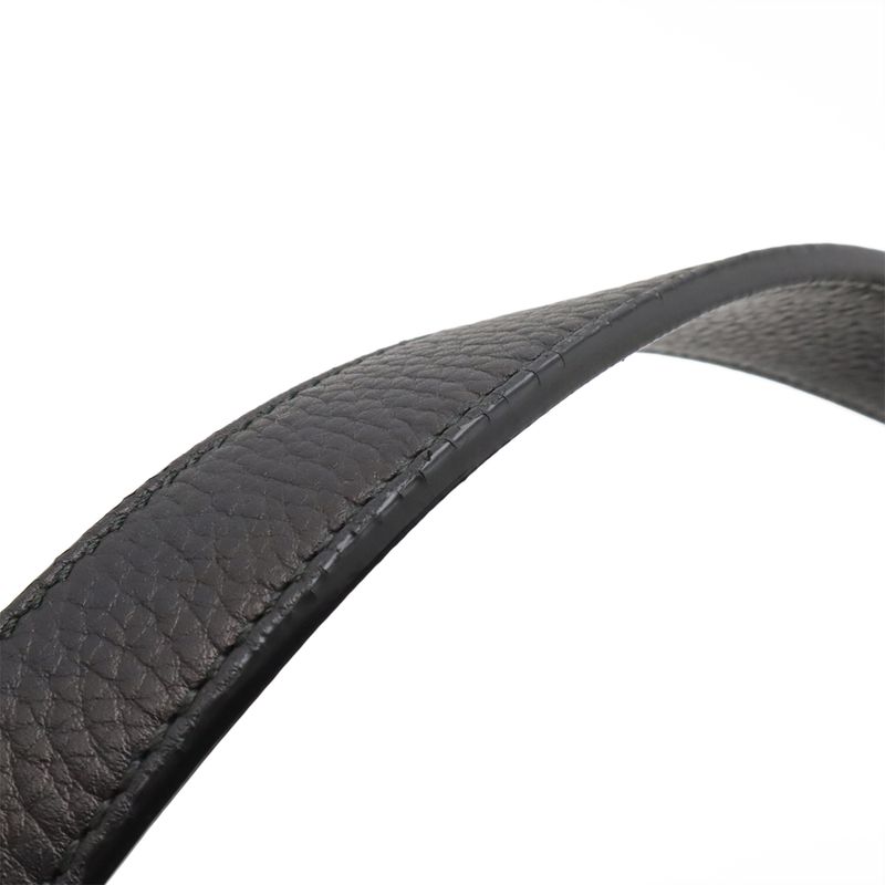 Gucci Soho Interlocking G Fringe Tassel Shoulder Bag 2WAY Handbag Leather Black