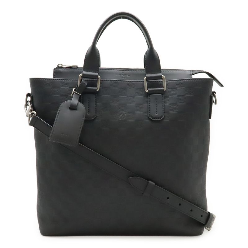 Louis Vuitton Damier Infini Daily Tote Bag Business Bag 2way Shoulder Bag Onyx