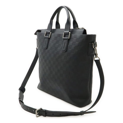 Louis Vuitton Damier Infini Daily Tote Bag Business Bag 2way Shoulder Bag Onyx