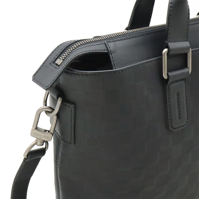 Louis Vuitton Damier Infini Daily Tote Bag Business Bag 2way Shoulder Bag Onyx