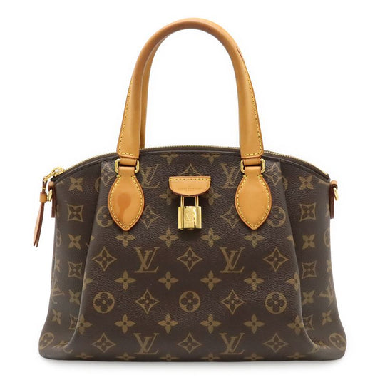 Louis Vuitton Monogram Rivoli PM Handbag Tote Bag Missing Shoulder Strap M44543