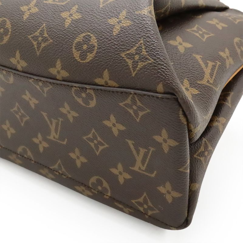 Louis Vuitton Monogram Rivoli PM Handbag Tote Bag Missing Shoulder Strap M44543