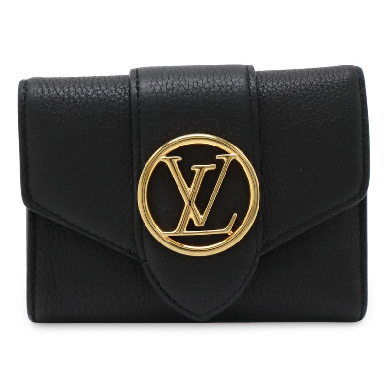 Louis Vuitton Portefeuille LV Pont Neuf Compact Trifold Wallet Trifold Wallet