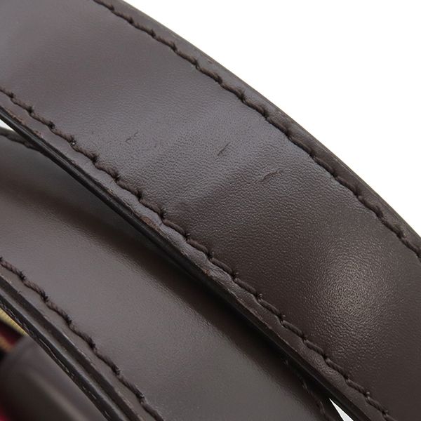 Louis Vuitton Shoulder Bag Sistina GM Damier Canvas Damier Gold Hardware Brown