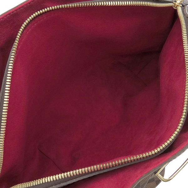 Louis Vuitton Shoulder Bag Sistina GM Damier Canvas Damier Gold Hardware Brown