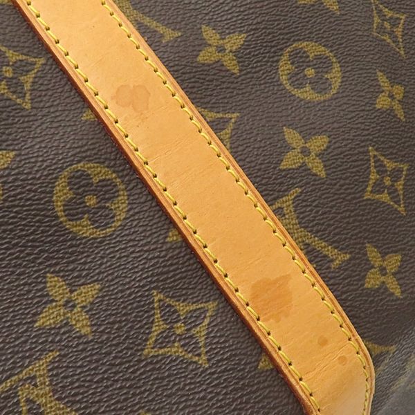 Louis Vuitton Boston Bag Keepall 55 Monogram Canvas Monogram Gold Hardware