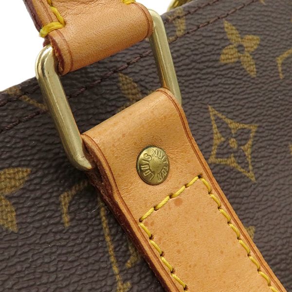 Louis Vuitton Boston Bag Keepall 55 Monogram Canvas Monogram Gold Hardware