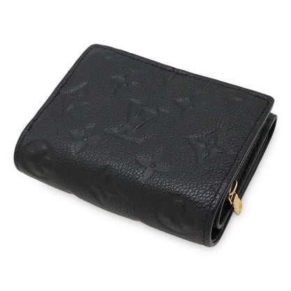 Louis Vuitton Monogram Empreinte Portefeuille Metis Compact Trifold Wallet Noir