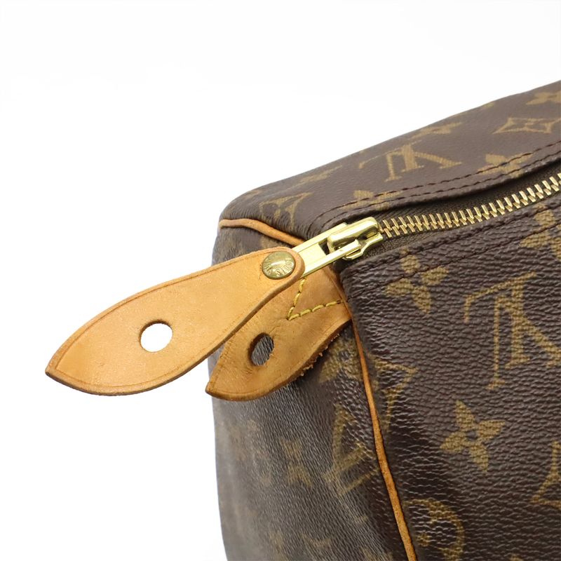 Louis Vuitton Monogram Speedy 40 Handbag Mini Boston Bag Travel Bag Travel