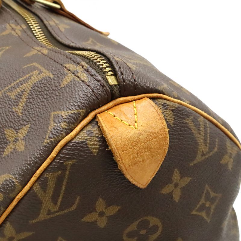 Louis Vuitton Monogram Speedy 40 Handbag Mini Boston Bag Travel Bag Travel