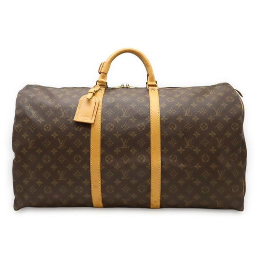 Louis Vuitton Monogram Keepall 60 Boston Bag Travel Cabasn Travel Bag Handbag