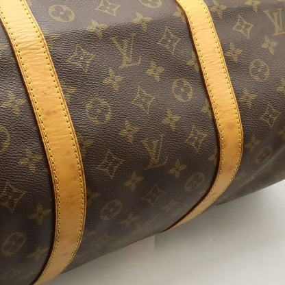 Louis Vuitton Monogram Keepall 60 Boston Bag Travel Cabasn Travel Bag Handbag
