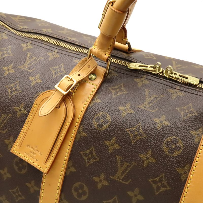 Louis Vuitton Monogram Keepall 60 Boston Bag Travel Cabasn Travel Bag Handbag