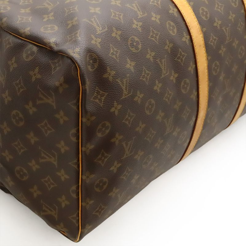 Louis Vuitton Monogram Keepall 60 Boston Bag Travel Cabasn Travel Bag Handbag