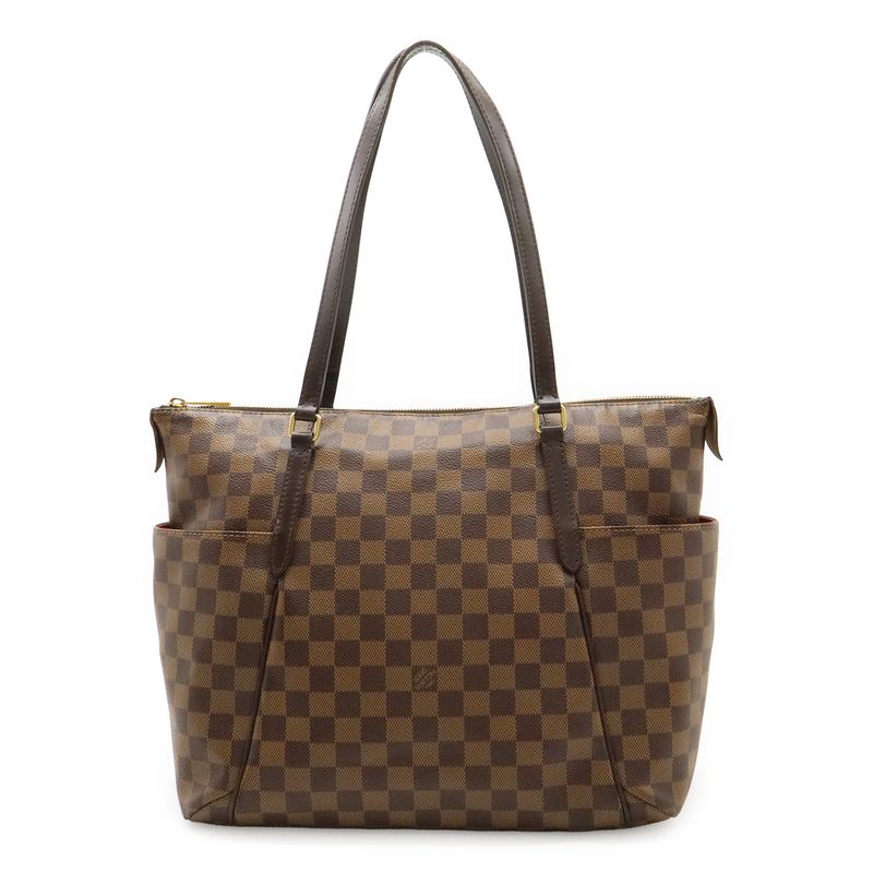 Louis Vuitton Damier Totally MM Tote Bag Shoulder Bag Semi Shoulder N41281