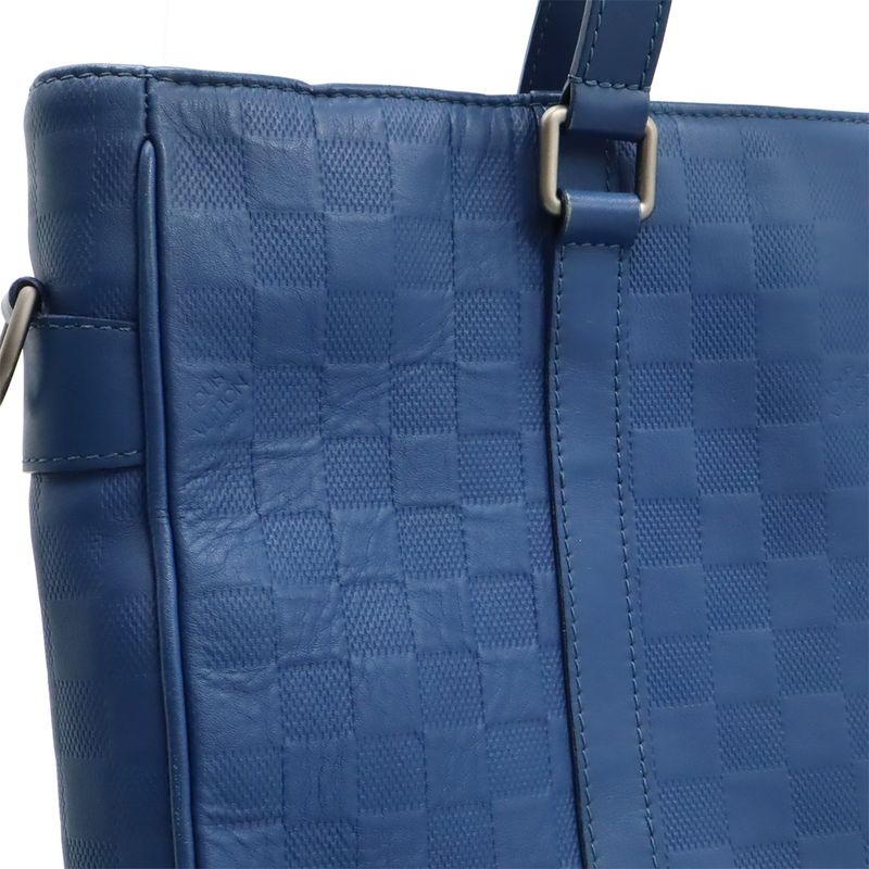 Louis Vuitton Damier Infini Tadao PM Tote Bag Business Bag 2way Shoulder Bag