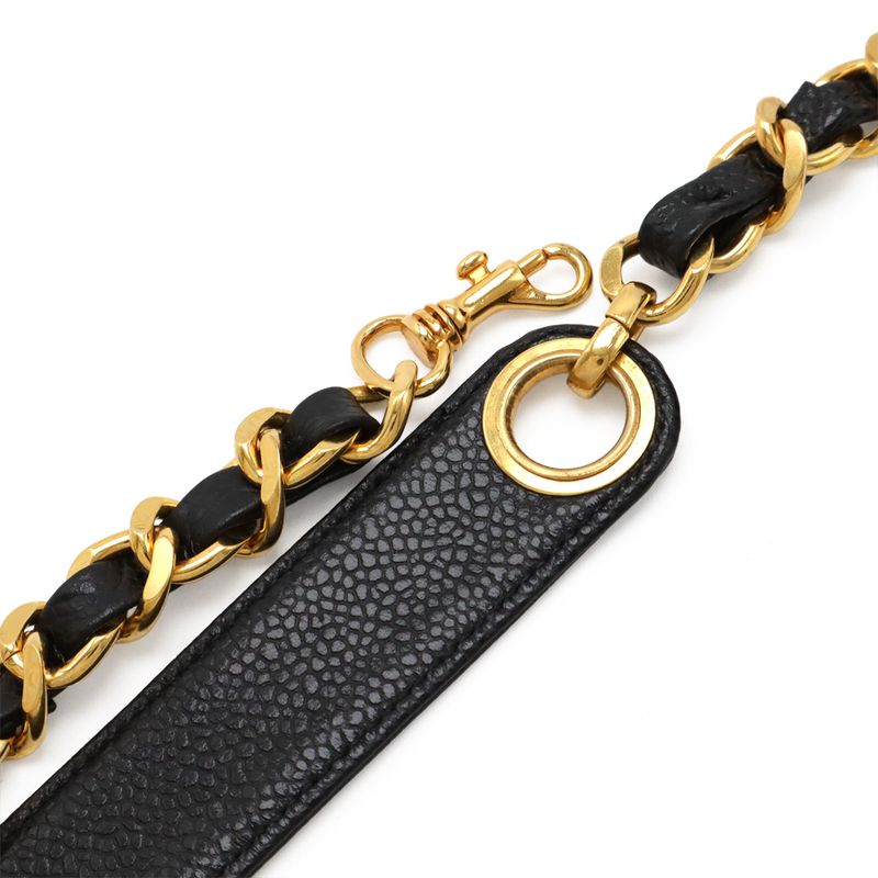 Chanel Coco Mark Vanity Bag Handbag Cosmetic Pouch Makeup Box 2WAY Shoulder Bag