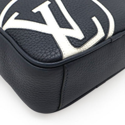 Louis Vuitton LV Circle Danube PM Shoulder Bag Crossbody Taurillon Leather