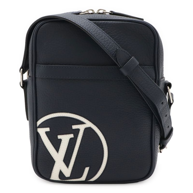 Louis Vuitton LV Circle Danube PM Shoulder Bag Crossbody Taurillon Leather