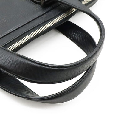 Gucci Interlocking G Business Bag Briefcase Document Cabasn Leather Black